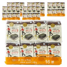 hanadamfood 廣川傳統便當用海苔 16包入, 64g, 6袋