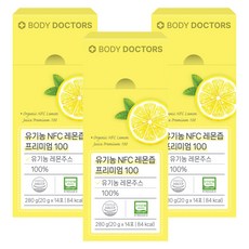 Body Doctors 優質NFC檸檬汁100隨身包 14條入, 20g, 42條