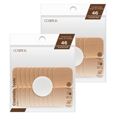 台灣 COSMOS 46 小方海綿20+1入 S30694, 2個, 膚色
