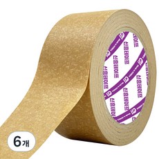 Shin Hung Larva 豆豆蟲牛皮紙膠帶 48mm x 40m, 6個