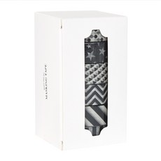 walgadaks 黑白花紋膠帶組, 1組