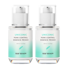 SELF BEAUTY Uniconic毛孔柔焦精華妝前乳 33ml, 混色, 2瓶