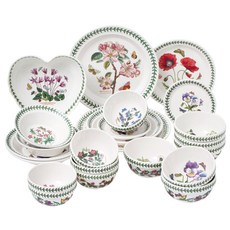 포트메리온 보타닉가든 6인조 하트 홈세트, 랜덤발송, 식기세트 8종, 1개