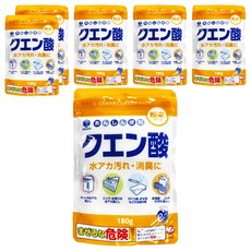 第一石鹼 檸檬酸, 清潔除水垢 180g, 6包