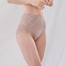 디에스도씨 여성 냉감 통기성 모달 쉐이핑 똥배 보정 레이스 노라인 팬티 2p