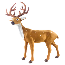 梅花鹿 動物模型，15cm, 1個