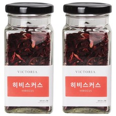 빅토리아 보틀 히비스커스 차, 46g, 1개입, 2개