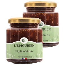 레피큐리앙 유기농 무화과 & 호두 잼, 210g, 2개
