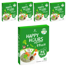 HAPPY HOURS 寶寶燉飯 青醬佐鮮蔬 Set, 2包, 10個月以上寶寶適用, 300g, 5盒