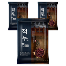 오리지널그레인 적두 팥, 1kg, 3개