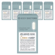 바디닥터스 콘드로이친 1200 콘레이티 + MBP, 30정, 6개