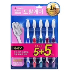 페리오 토탈케어 미세모 칫솔, 10개입, 1개