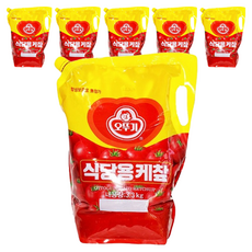 오뚜기 오리지널 식당용 케첩 스파우트팩, 3.3kg, 6개