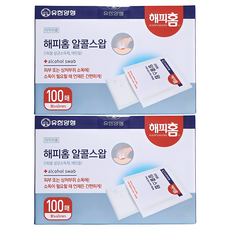 해피홈 알콜 스왑, 100개입, 2개