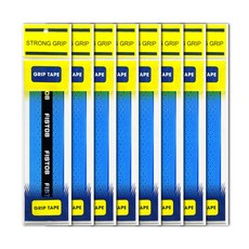 羽球拍握把布 8入, 藍色