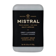 美國 Mistral 香水沐浴皂 莊園薰衣草, 250g, 1個