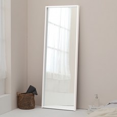 데코퍼니쳐 전신경 전신거울 680 x 1600 mm, 화이트