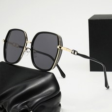 MAPSSI 女款抗UV多邊形金屬框時尚太陽眼鏡