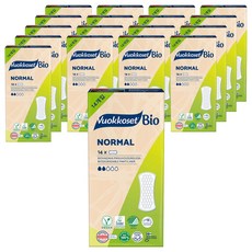 Vuokkoset Bio Normal護墊, 14片, 18包