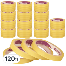 에타 국산 투명 포장 테이프 12mm x 30m, 120개