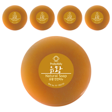 프로버블리 유황 중성 클렌징 비누, 110g, 5개