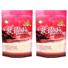 Longyes 隆一 玫瑰鹽 細鹽, 350g, 2包