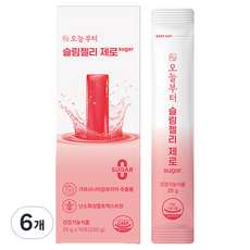 Fromtoday 纖體果凍 零糖瘦身輔助品 石榴口味, 250g, 6個