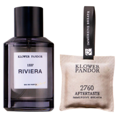 KLOWER PANDOR 台灣公司貨 輕香日常組 水漾海洋香水 + 茶韻之時 空間香氛包, 1套