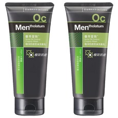 MENTHOLATUM 曼秀雷敦極淨抗痘控油洗面乳，積雪草萃取，清涼薄荷，水解藻膠, 100g, 2條