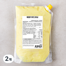 hcook 애플키위드레싱, 2kg, 2개