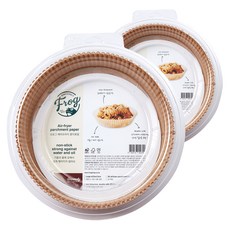 SINCERELY Frog 氣炸鍋盤形烘焙紙, 23cm, 30入, 2個