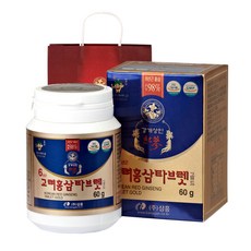 KoreanGinseng 高麗紅蔘錠 GOLD, 60克, 1個