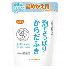 pigeon 貝親 Tahira 免沖水清爽型身體清潔泡沫補充包, 400ml, 1包