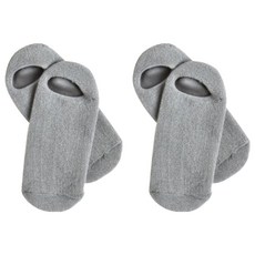 Monster Moisture Momo 石蠟凝膠保濕襪 灰色, 2個