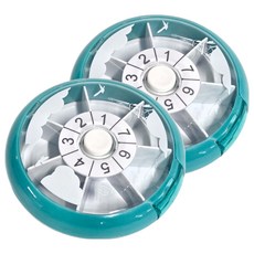 Fullicon 護立康 7日旋轉圓型藥盒, 2個