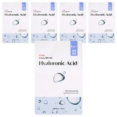 에뛰드 0 2 테라피 에어 마스크 히알루론산 20ml, 1개입, 5개