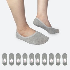 에이원패션 여성용 실속형 무지 페이크 덧신 10켤레