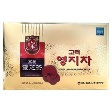 高麗靈芝茶, 3g, 100包, 1盒
