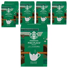 STARBUCKS 星巴克 濾掛包派克市場, 9g, 5包, 6盒