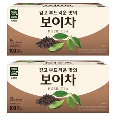 녹차원 보이차, 900mg, 100개입, 2개