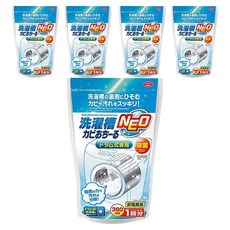 AIMEDIA 艾美迪雅 滾筒式洗衣槽清潔劑 390ml 非塩素系 除菌, 5包