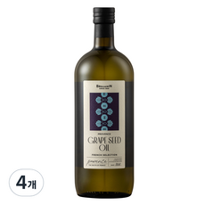 Brossard 普羅旺斯葡萄籽油, 1L, 4個