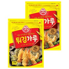 OTTOGI 不倒翁 炸粉, 1kg, 2個