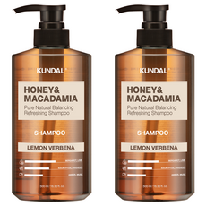 KUNDAL 昆黛爾 蜂蜜澳洲堅果香氛洗髮乳 Lemon Verbena, 500ml, 2瓶