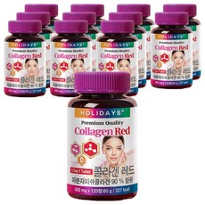 홀리데이즈 프리미엄 콜라겐 레드, 120정, 14개