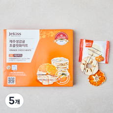 제키스 생감귤 초콜릿 화이트, 72g, 5개