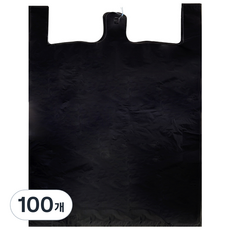 World Clean 黑色手提棉被塑膠袋, 100個, 80L