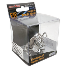Ghost Blade 鬼刃 IE Treble Hook 魚鉤 - Devilish-IE 不鏽鋼, #1/0, 7入, 1盒