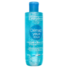 EvoLuderm 親膚溫和眼唇卸妝液 250ml, 法國原裝進口, 玫瑰花水, 一般眼唇適用, 1瓶