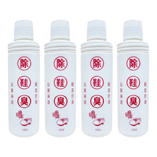 FOOTMATES 足之伴 除鞋臭, 120g, 4瓶